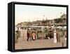 Beach Huts, Westerland, Germany, Pub. C.1895-null-Framed Stretched Canvas