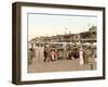 Beach Huts, Westerland, Germany, Pub. C.1895-null-Framed Photographic Print