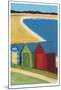 Beach Huts-Gale McKee-Mounted Limited Edition