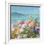 Beach Hydrangeas-Danhui Nai-Framed Art Print