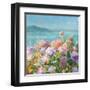 Beach Hydrangeas-Danhui Nai-Framed Art Print