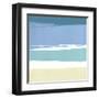 Beach I-Cathe Hendrick-Framed Art Print