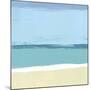 Beach II-Cathe Hendrick-Mounted Giclee Print