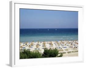 Beach in Alcudia, Majorca, Balearic Islands, Spain, Mediterranean-Hans Peter Merten-Framed Photographic Print