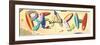 Beach in Boards-Scott Westmoreland-Framed Art Print