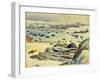Beach in Brittany-Claude Flight-Framed Giclee Print