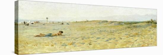 Beach in Cinquale-Francesco Gioli-Stretched Canvas