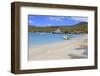 Beach in Cruz Bay, St. John, United States Virgin Islands, West Indies, Caribbean, Central America-Richard Cummins-Framed Photographic Print