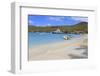 Beach in Cruz Bay, St. John, United States Virgin Islands, West Indies, Caribbean, Central America-Richard Cummins-Framed Photographic Print