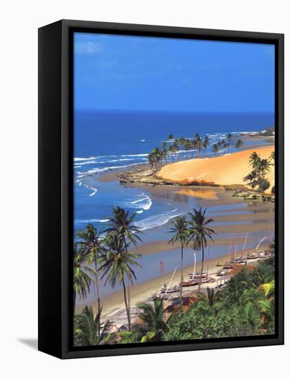 Beach in Fortaleza, Ceara, Brazil, South America-Papadopoulos Sakis-Framed Stretched Canvas