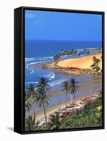 Beach in Fortaleza, Ceara, Brazil, South America-Papadopoulos Sakis-Framed Stretched Canvas