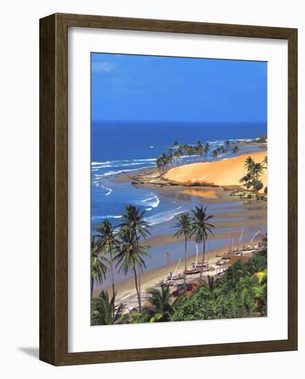 Beach in Fortaleza, Ceara, Brazil, South America-Papadopoulos Sakis-Framed Photographic Print