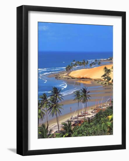 Beach in Fortaleza, Ceara, Brazil, South America-Papadopoulos Sakis-Framed Photographic Print