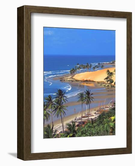 Beach in Fortaleza, Ceara, Brazil, South America-Papadopoulos Sakis-Framed Photographic Print