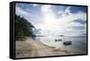 Beach in Kokopo, East New Britain, Papua New Guinea, Pacific-Michael Runkel-Framed Stretched Canvas