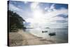 Beach in Kokopo, East New Britain, Papua New Guinea, Pacific-Michael Runkel-Stretched Canvas