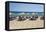 Beach in Naxos Island, Greece-Ali Kabas-Framed Stretched Canvas