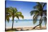 Beach in North of island, Hope Town, Elbow Cay, Abaco Islands, Bahamas, West Indies, Central Americ-Jane Sweeney-Stretched Canvas