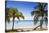 Beach in North of island, Hope Town, Elbow Cay, Abaco Islands, Bahamas, West Indies, Central Americ-Jane Sweeney-Stretched Canvas