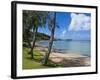 Beach in Noumea, New Caledonia, Melanesia, South Pacific, Pacific-Michael Runkel-Framed Photographic Print