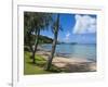 Beach in Noumea, New Caledonia, Melanesia, South Pacific, Pacific-Michael Runkel-Framed Photographic Print