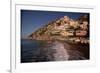 Beach in Positano, Italy-Vittoriano Rastelli-Framed Photographic Print