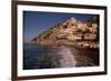 Beach in Positano, Italy-Vittoriano Rastelli-Framed Photographic Print