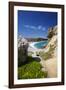 Beach in Rethymno, Crete, Greek Islands, Greece, Europe-Sakis Papadopoulos-Framed Photographic Print