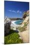 Beach in Rethymno, Crete, Greek Islands, Greece, Europe-Sakis Papadopoulos-Mounted Photographic Print
