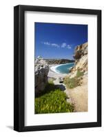 Beach in Rethymno, Crete, Greek Islands, Greece, Europe-Sakis Papadopoulos-Framed Photographic Print