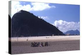 Beach in Rio De Janeiro, Brazil-Alfred Eisenstaedt-Stretched Canvas