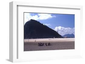 Beach in Rio De Janeiro, Brazil-Alfred Eisenstaedt-Framed Photographic Print