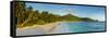 Beach in Southern Mahe, Seychelles-Jon Arnold-Framed Stretched Canvas