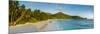 Beach in Southern Mahe, Seychelles-Jon Arnold-Mounted Photographic Print