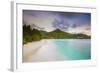 Beach in Southern Mahe, Seychelles-Jon Arnold-Framed Photographic Print