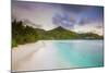 Beach in Southern Mahe, Seychelles-Jon Arnold-Mounted Photographic Print