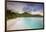 Beach in Southern Mahe, Seychelles-Jon Arnold-Framed Photographic Print