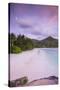 Beach in Southern Mahe, Seychelles-Jon Arnold-Stretched Canvas