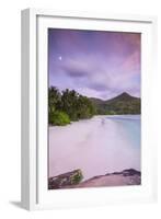 Beach in Southern Mahe, Seychelles-Jon Arnold-Framed Photographic Print