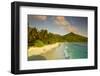 Beach in Southern Mahe, Seychelles-Jon Arnold-Framed Photographic Print