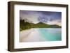 Beach in Southern Mahe, Seychelles-Jon Arnold-Framed Photographic Print