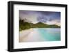 Beach in Southern Mahe, Seychelles-Jon Arnold-Framed Photographic Print