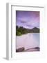 Beach in Southern Mahe, Seychelles-Jon Arnold-Framed Photographic Print