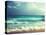 Beach in Sunset Time, Tilt Shift Soft Effect-Iakov Kalinin-Stretched Canvas