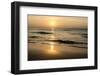 Beach in Sunset Time-format35-Framed Photographic Print