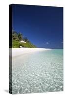 Beach in the Maldives, Indian Ocean-Sakis Papadopoulos-Stretched Canvas