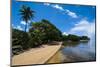 Beach in the North of the Island of Babeldoab, Palau, Central Pacific, Pacific-Michael Runkel-Mounted Photographic Print