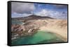 Beach in the Playa Papagayo, Near Playa Blanca, Lanzarote, Canary Islands, Spain-Markus Lange-Framed Stretched Canvas