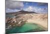 Beach in the Playa Papagayo, Near Playa Blanca, Lanzarote, Canary Islands, Spain-Markus Lange-Mounted Photographic Print