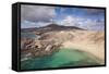 Beach in the Playa Papagayo, Near Playa Blanca, Lanzarote, Canary Islands, Spain-Markus Lange-Framed Stretched Canvas